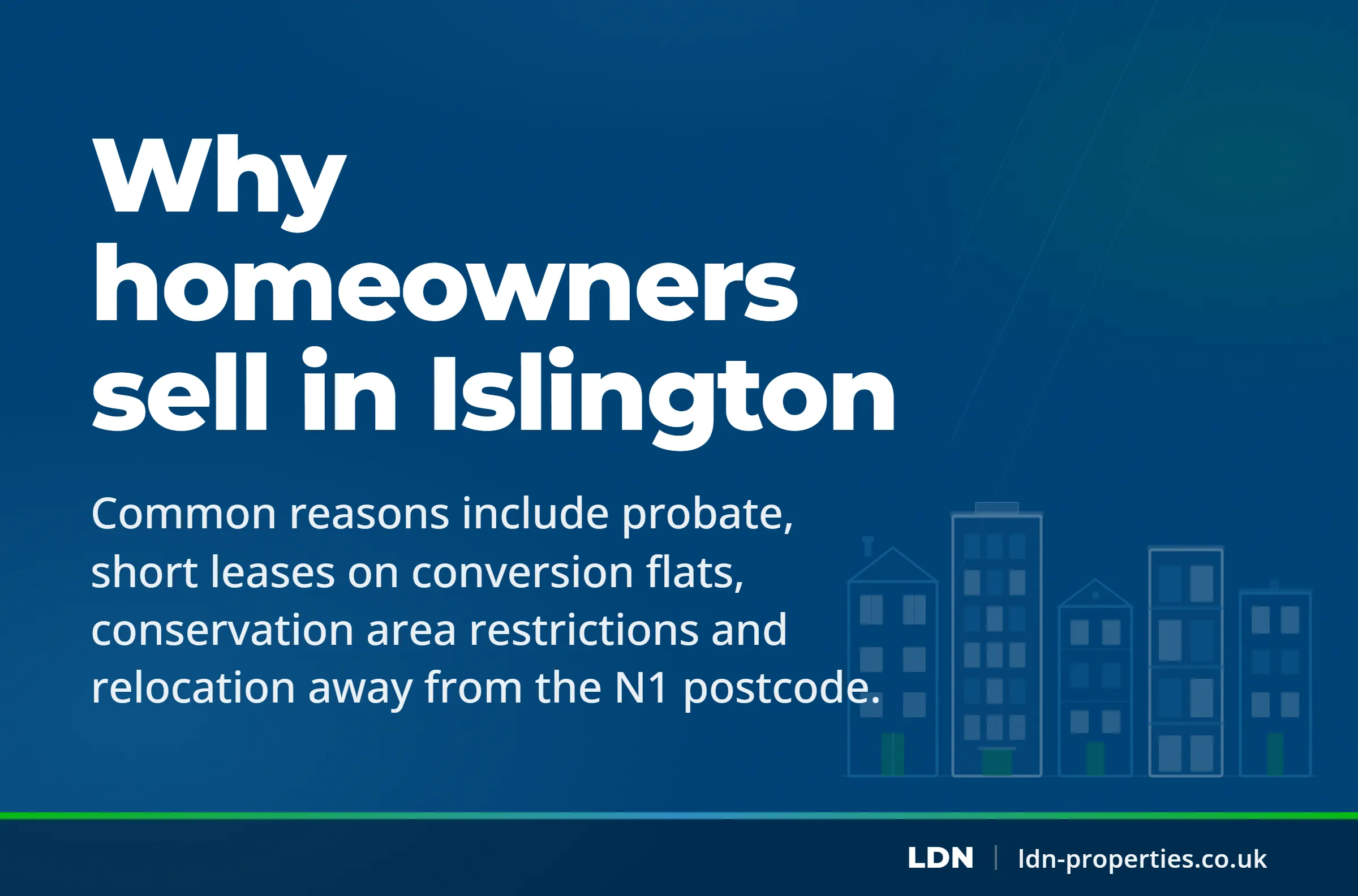 Why homeowners sell in Islington — LDN Properties