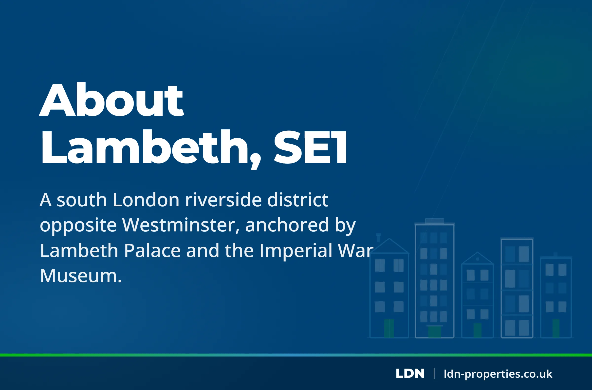 About Lambeth, SE1 — LDN Properties