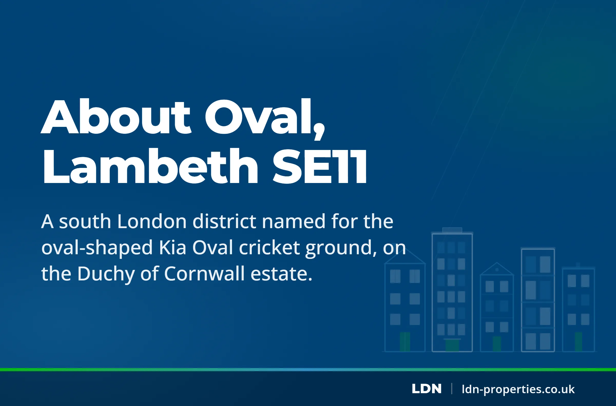 About Oval, Lambeth SE11 — LDN Properties