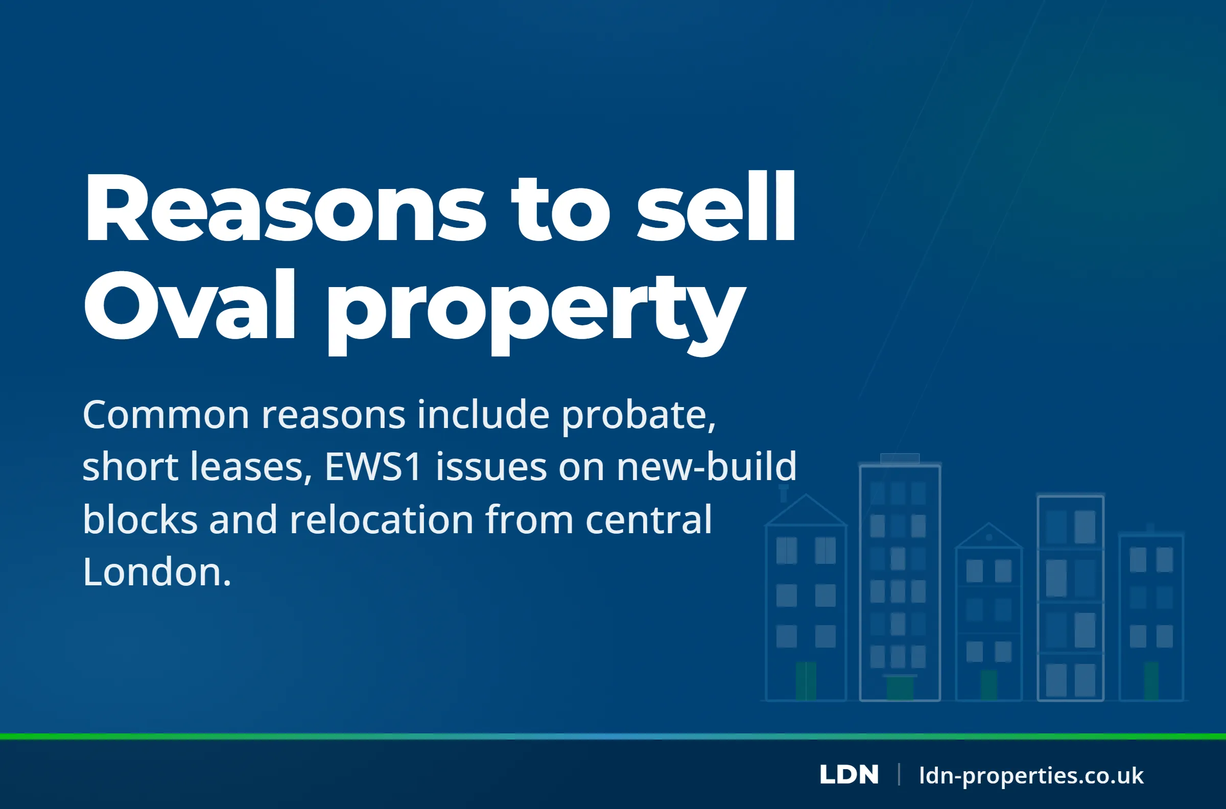 Reasons to sell Oval property — LDN Properties