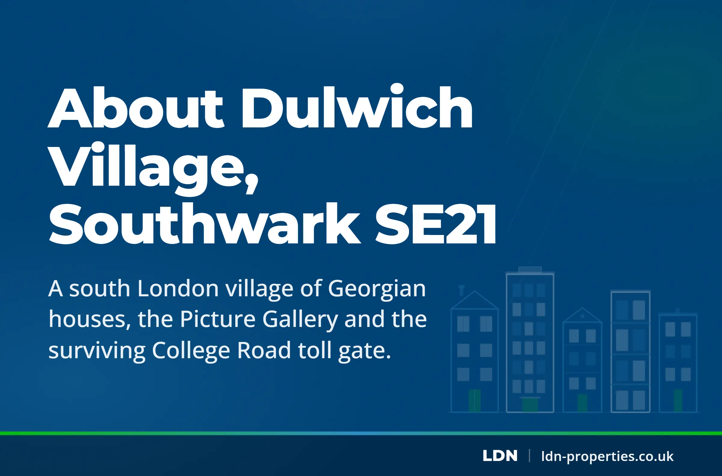 About Dulwich Village, Southwark SE21 — LDN Properties
