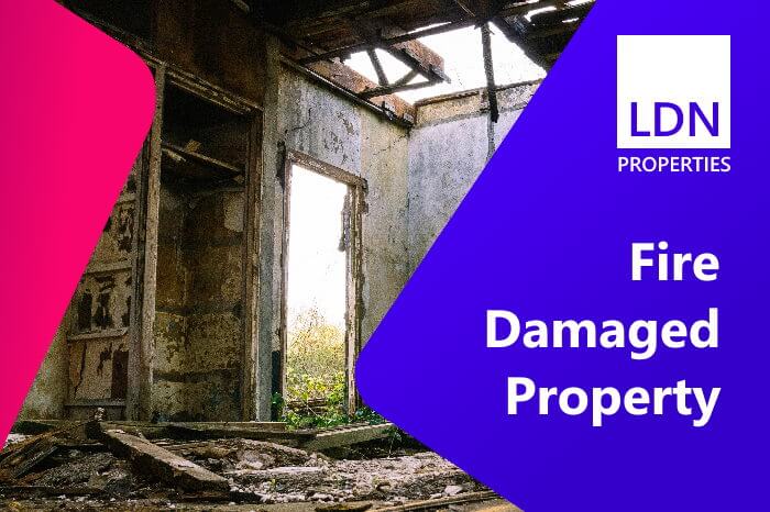 A problem property caused by fire damage