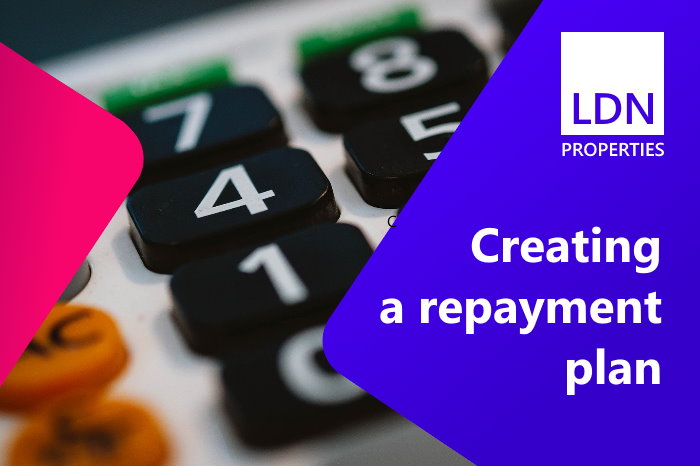 Creating a repayment plan to avoid repossession