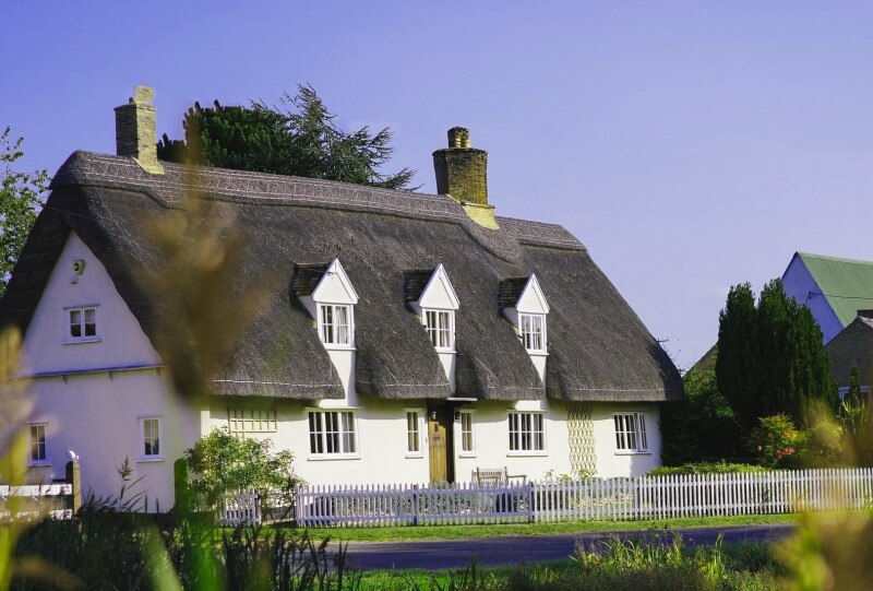 Large house in the countryside