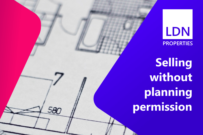 Selling property without planning permission