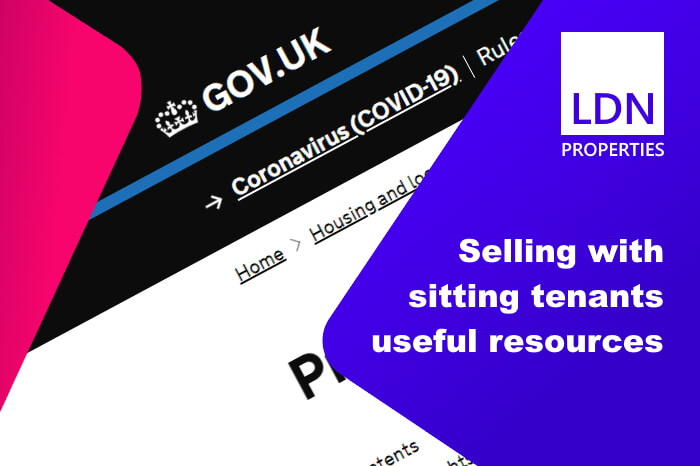 Useful resources when selling with sitting tenants