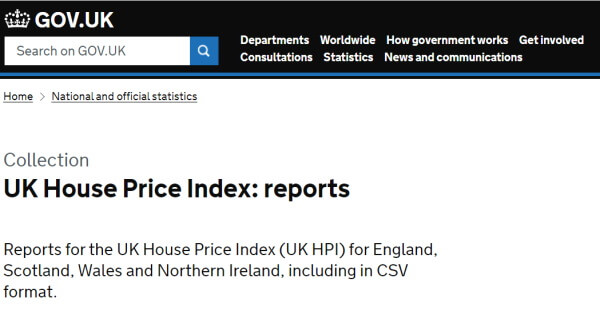 UK house price index