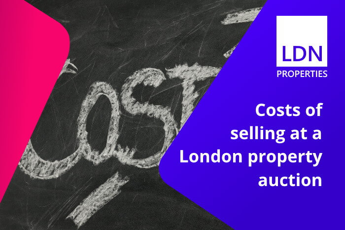 Costs of selling at a London property auction