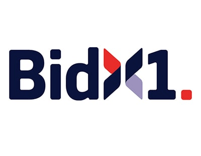 BidX1 Auctions logo
