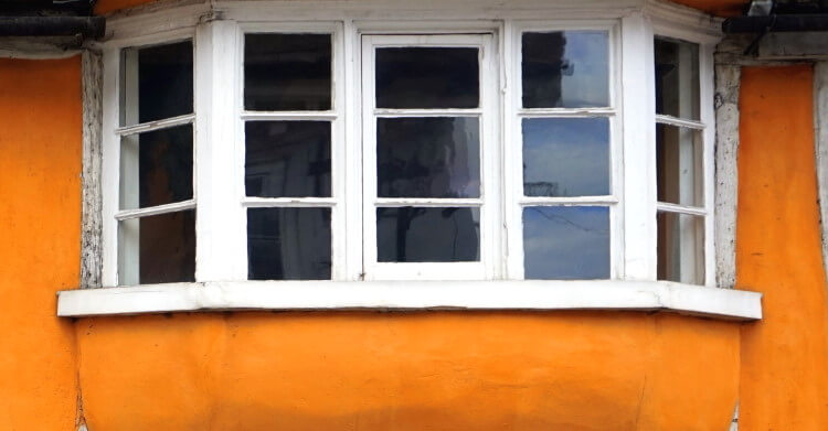 Non standard construction house window