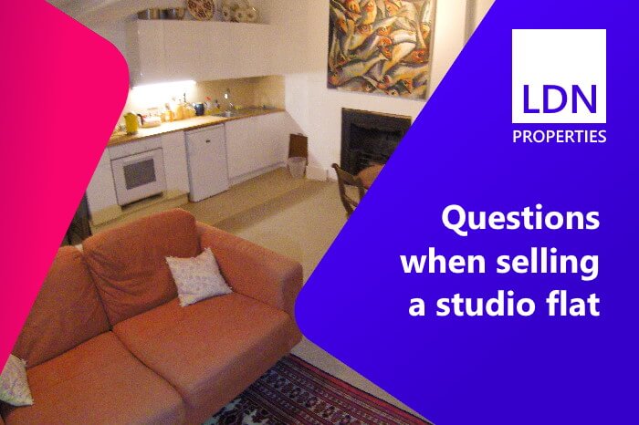 Questions when selling a studio flat