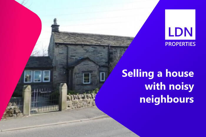 Selling a house with noisy neighbours