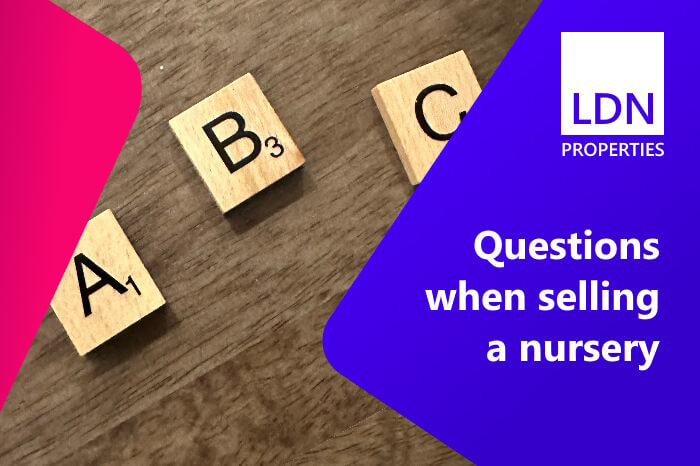 Questions when selling a nursery