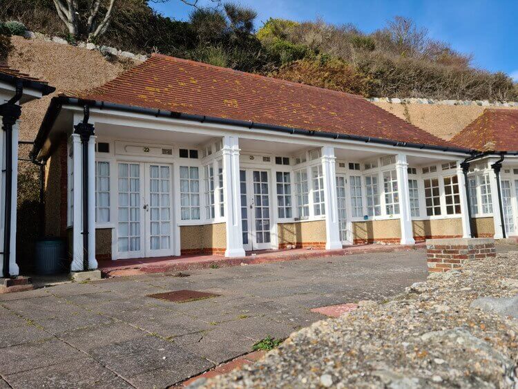 Large beach hut