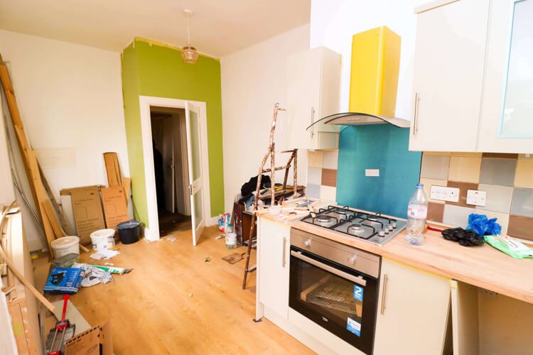 Selling property half-finished