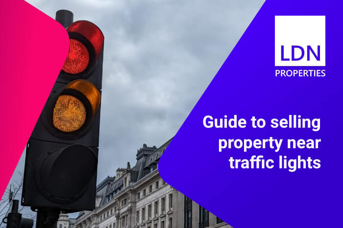 Selling property near traffic lights