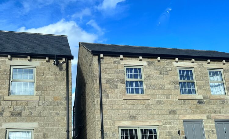 Timber frame house