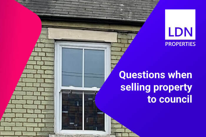 Questions when selling property to council