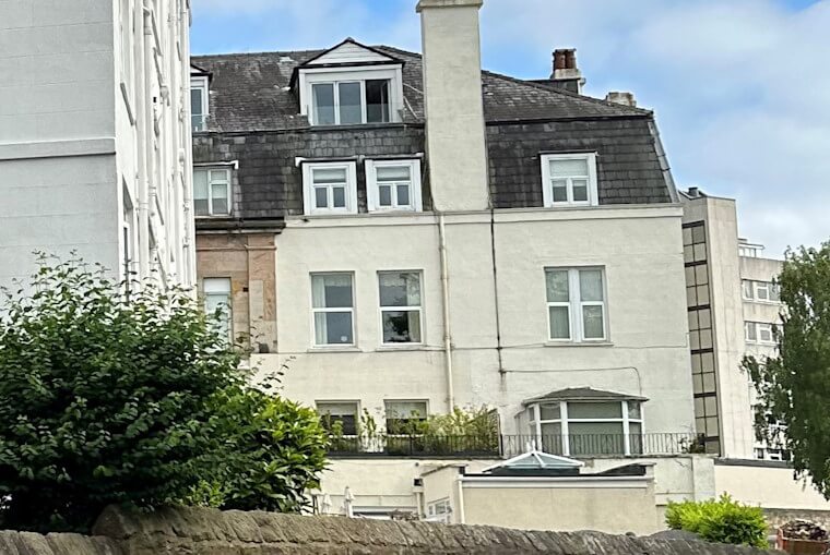 Flat with high service charge