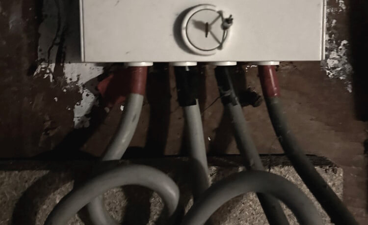 House with old wiring