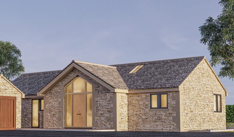 Selling bungalow as a newbuild
