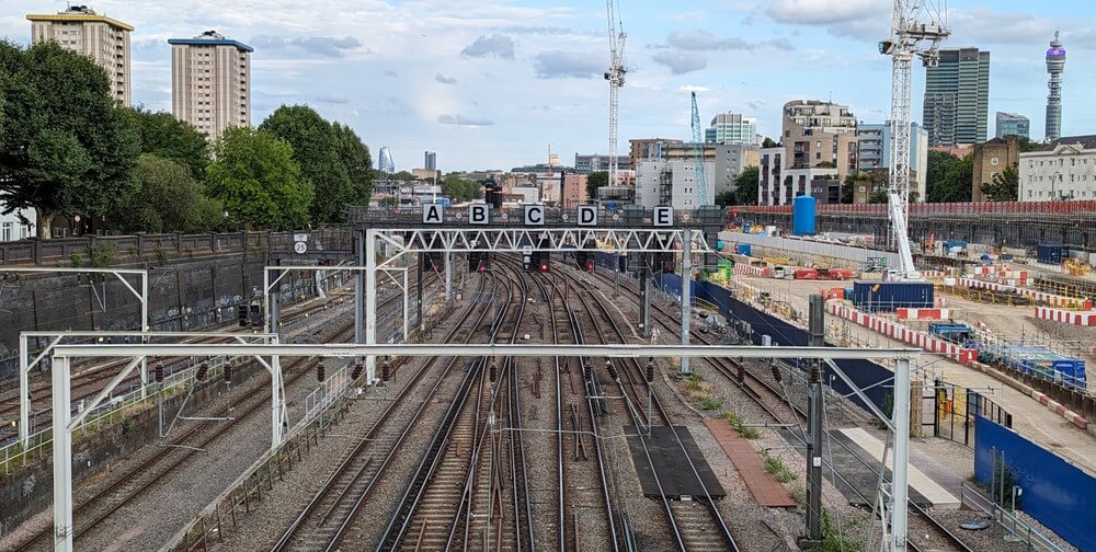 Flats near to HS2 train line