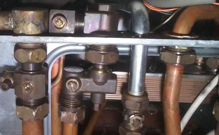 House with a faulty boiler