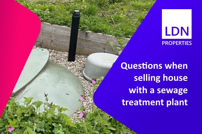 Questions when selling house with a sewage treatment plant