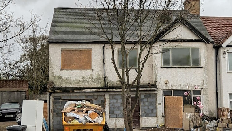 Selling a dilapidated house