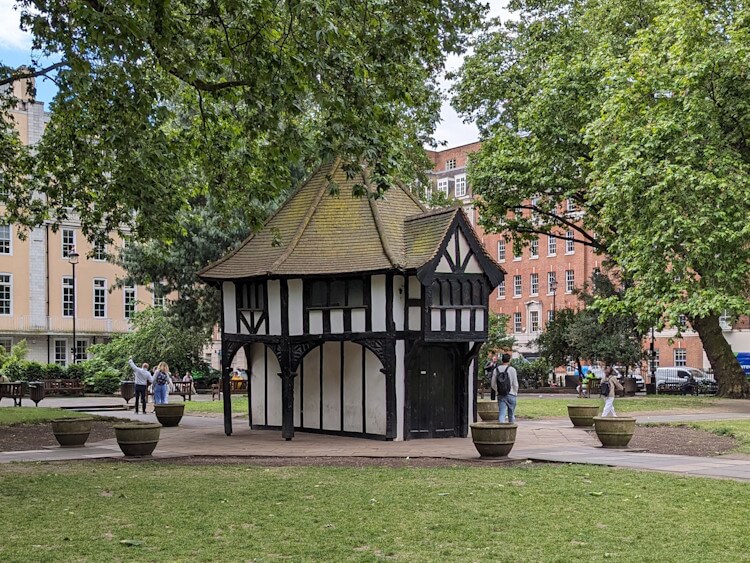 Hut in Soho Square
